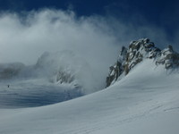 Skitouren Pazzolastock (2740m) - Piz Borel (2952m), 26./27. April 2008